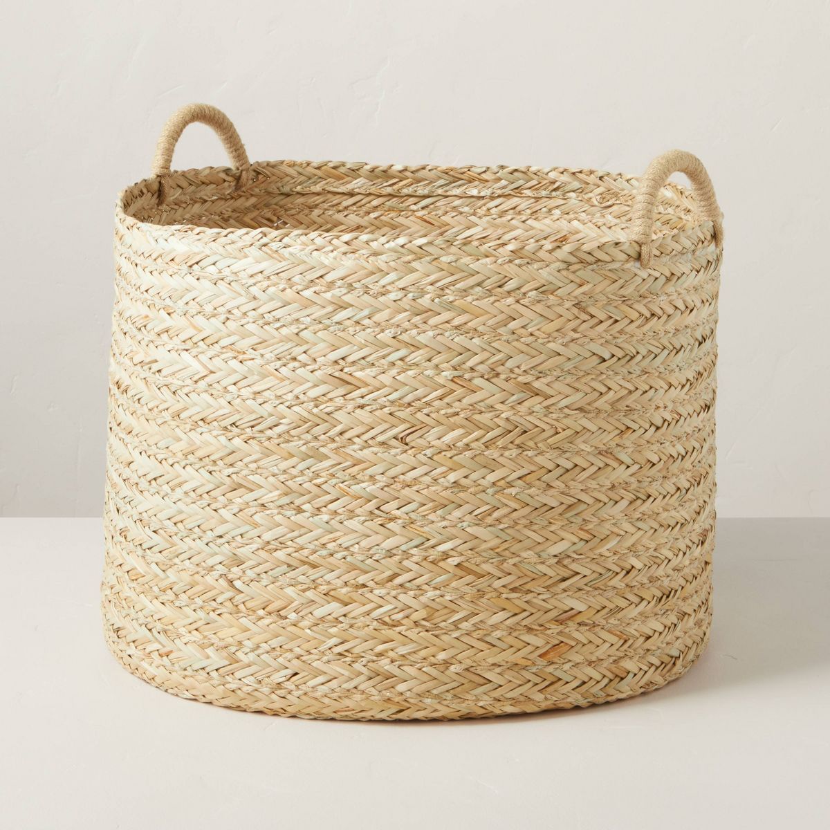 Extra Large Braided Grass Storage Basket - Hearth & Hand™ with Magnolia | Target