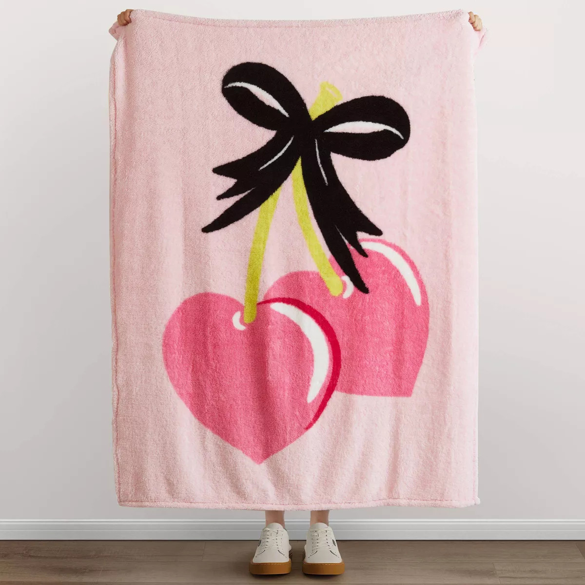 Makers Collective Heart Cherries Throw Blanket | Target