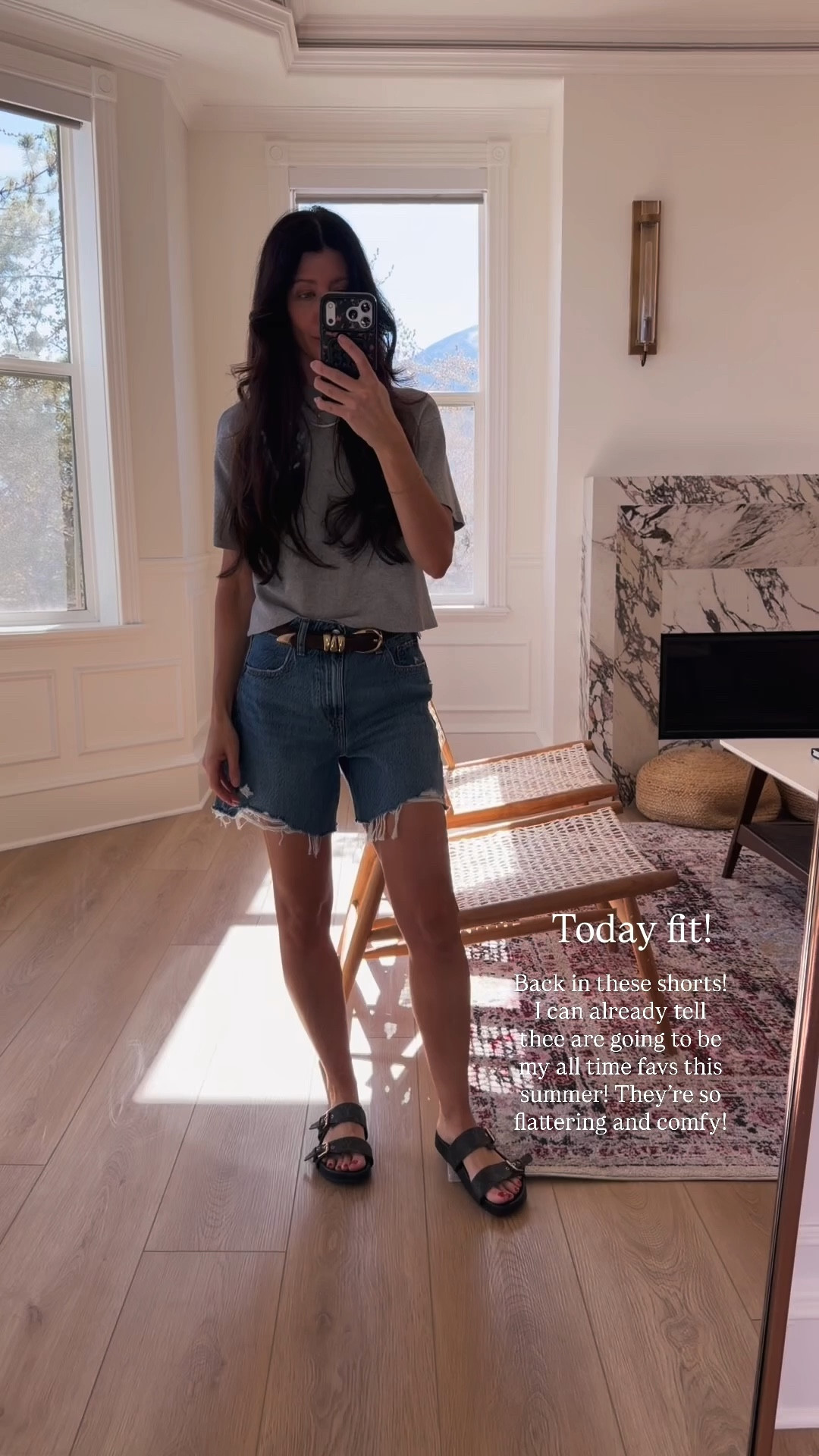 Best shorts! I have a size 25 they run pretty true to size. They’re a bit oversized naturally.  ￼

#LTKSeasonal #LTKOver40 #LTKmomlife