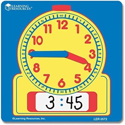 Learning Resources Write and Wipe Student Clocks, Help Kids Practice Time, Clocks for Kids, Write... | Amazon (US)