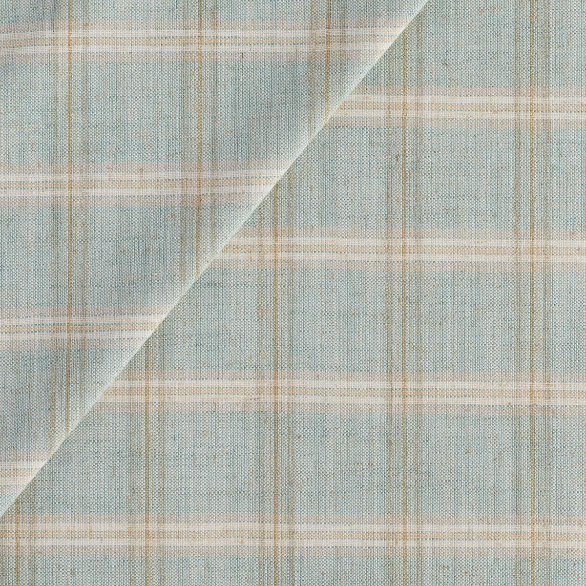 Nantucket Plaid Fabric, Ocean | Tonic Living