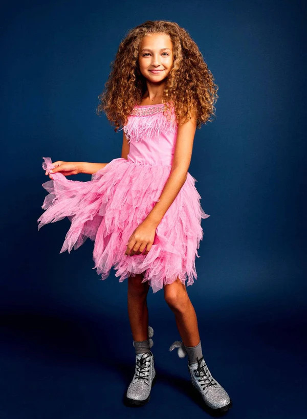 Pink Diamonds and Pearls Dress | Lola + The Boys