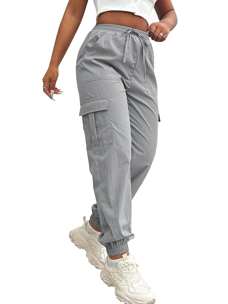 Cargo Pants Women Lightweight Joggers Quick Dry Summer Hiking Pants with Pockets | Amazon (US)
