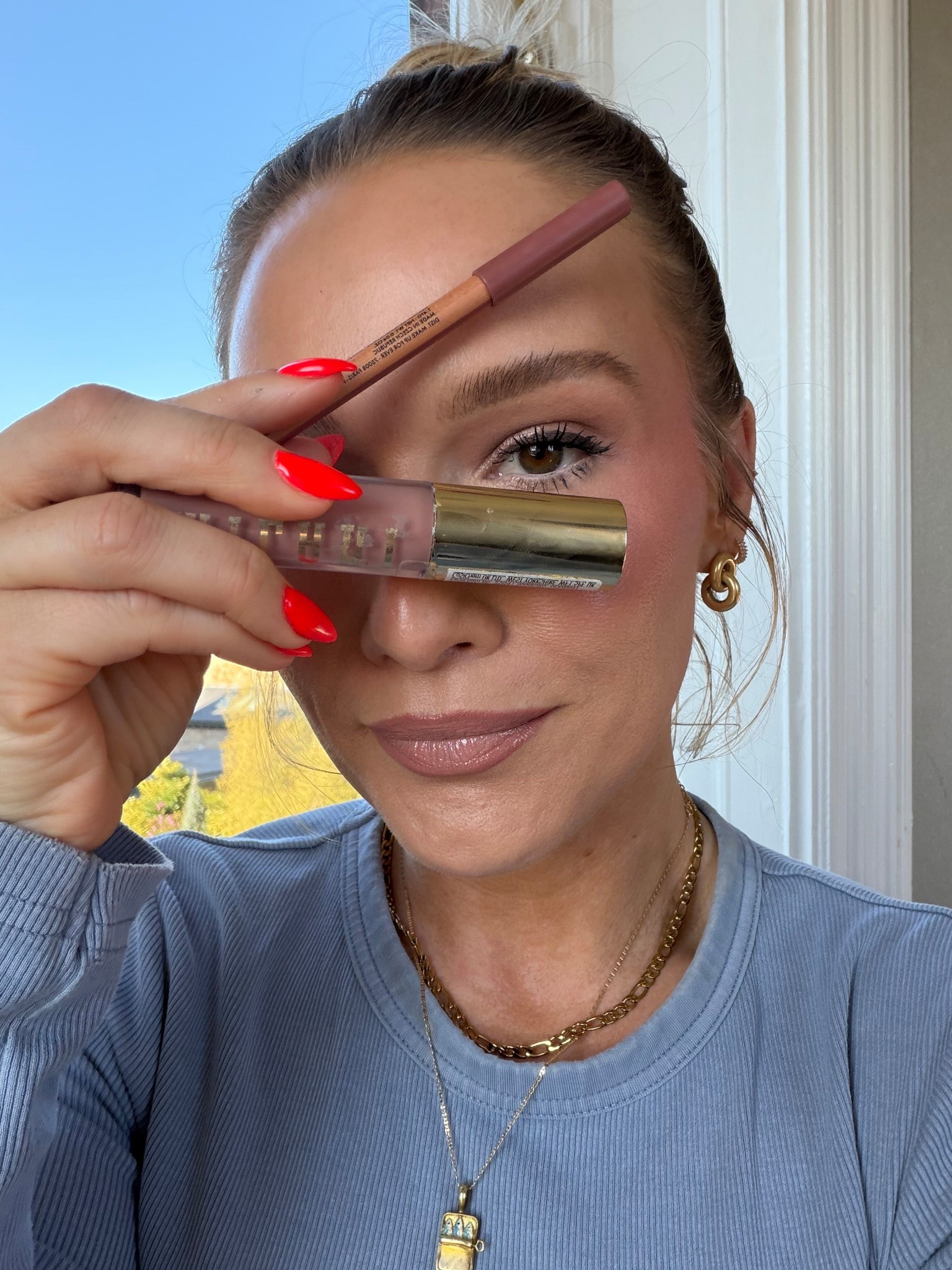 My lip combo this whole trip! Soft Rose is the gloss

#LTKBeauty #LTKgrwm #LTKootd