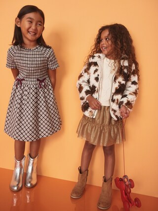 Faux-Fur Zip Jacket for Toddler Girls | Old Navy (US)