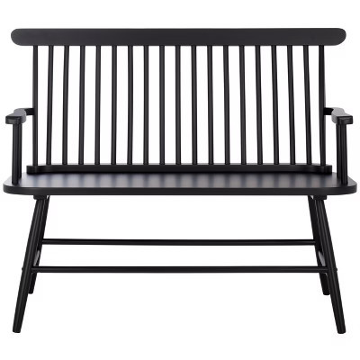 Eton Bench - BCH3300 - Black - Safavieh | Target