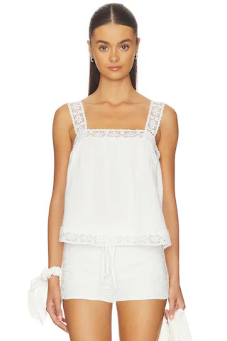 Soriya Square Neck Top
                    
                    MORE TO COME | Revolve Clothing (Global)