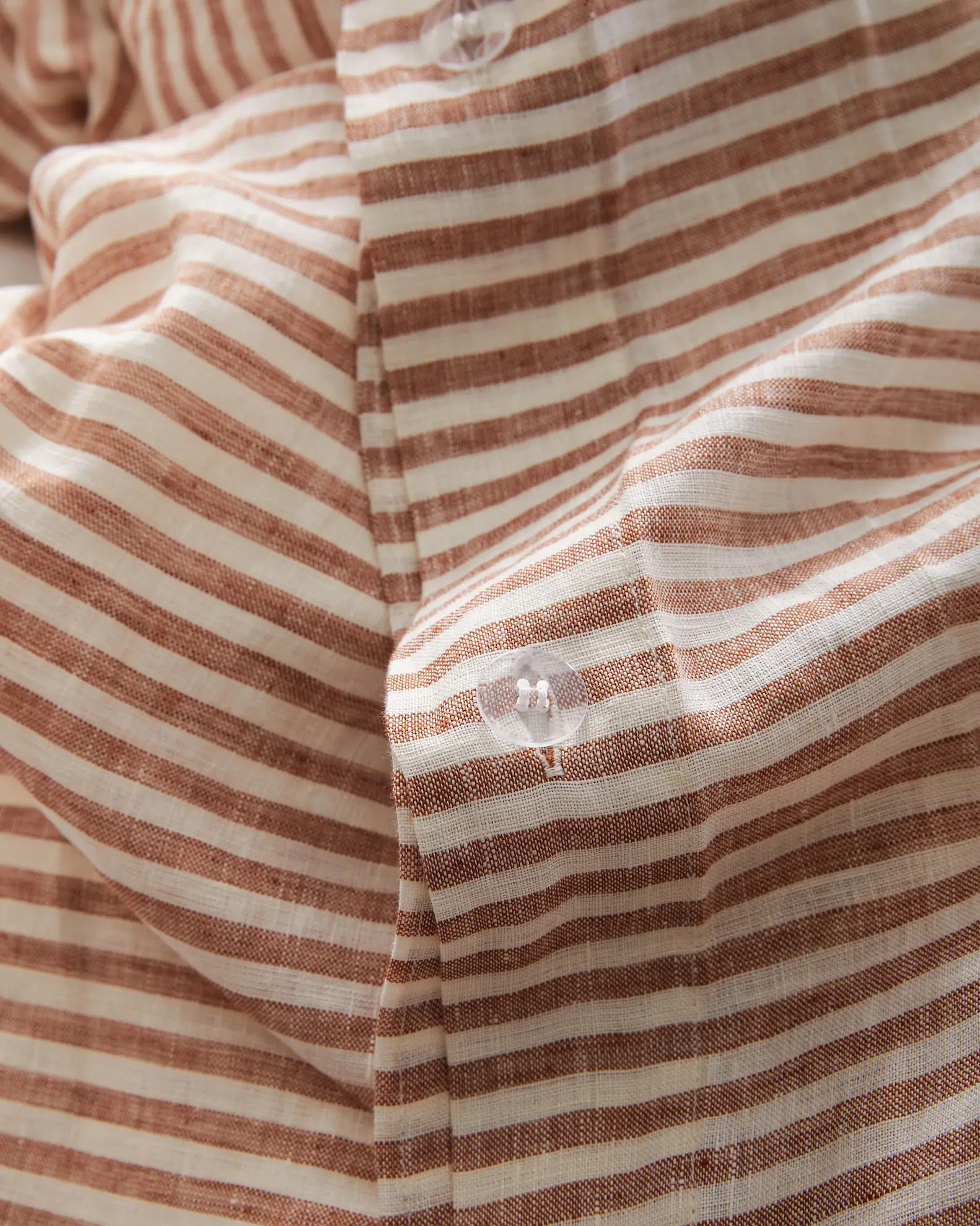 European Linen Stripe Duvet Cover | Quince | Quince