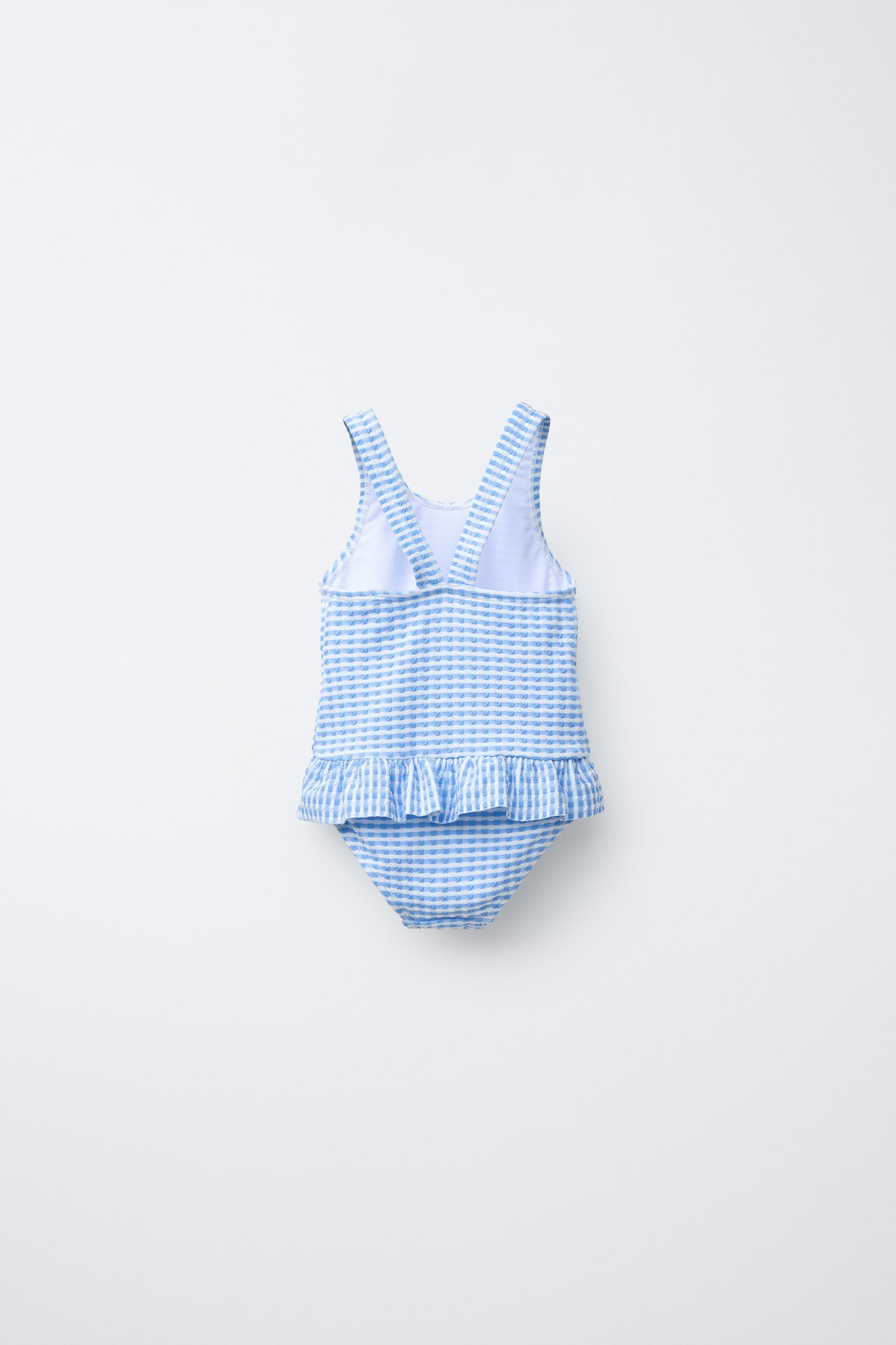2-6 YEARS/GINGHAM CHECK SWIMSUIT | Zara US