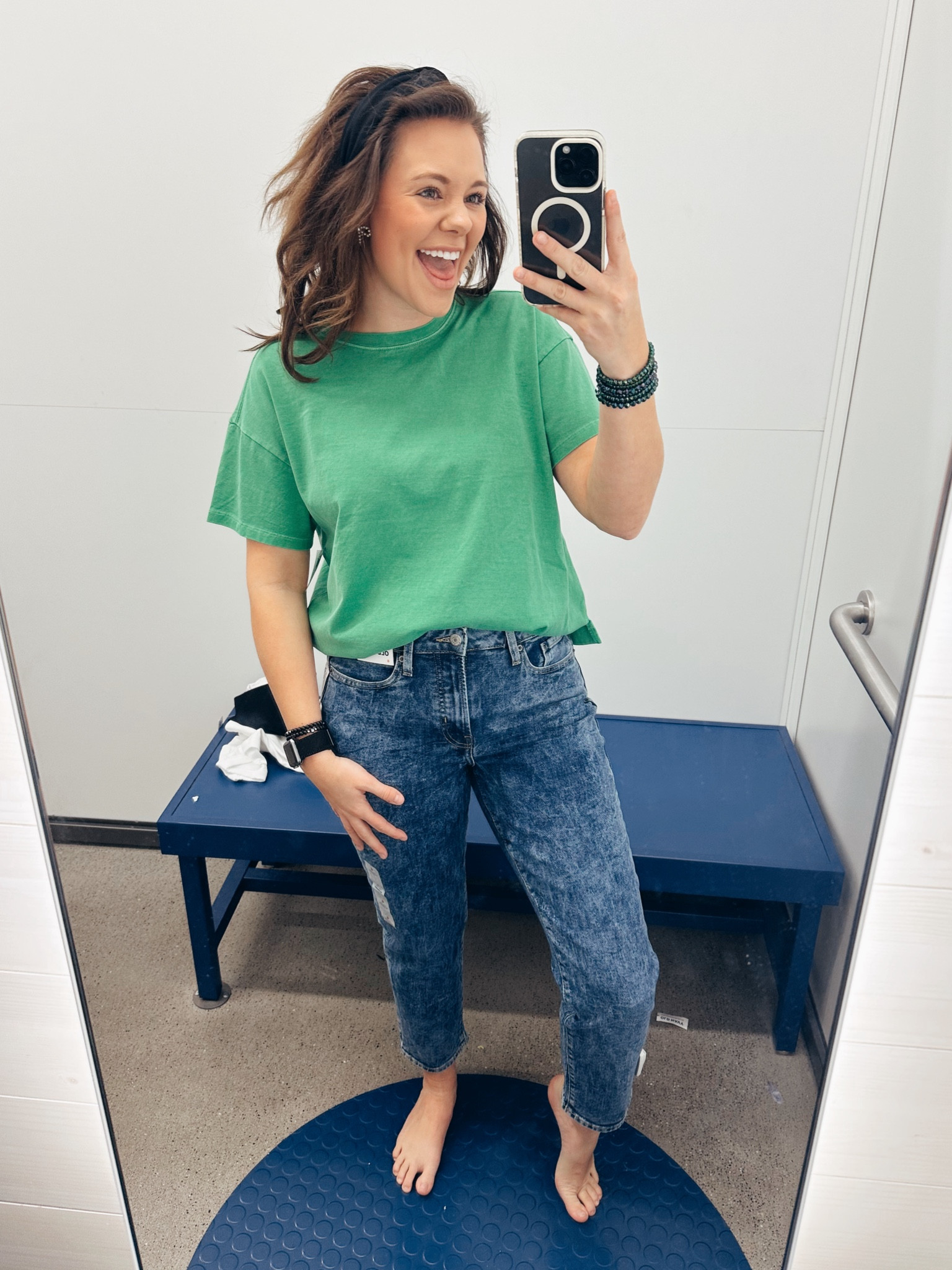Oldnavy cute basic tees! 💚💚

#LTKFindsUnder50 #LTKStyleTip #LTKSaleAlert