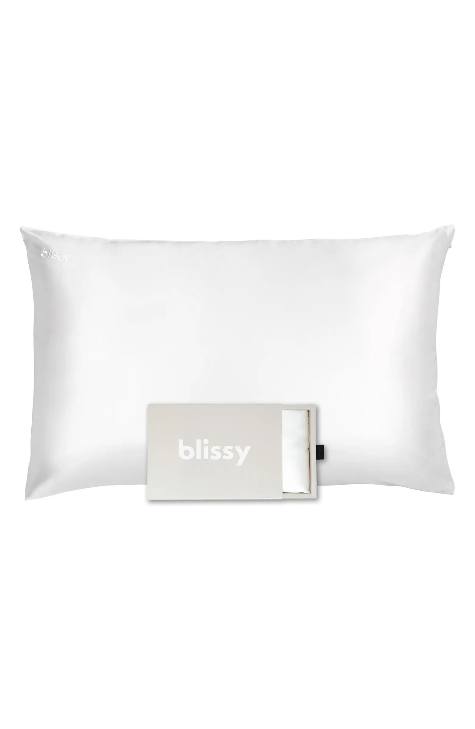 BLISSY Mulberry Silk Pillowcase | Nordstrom | Nordstrom