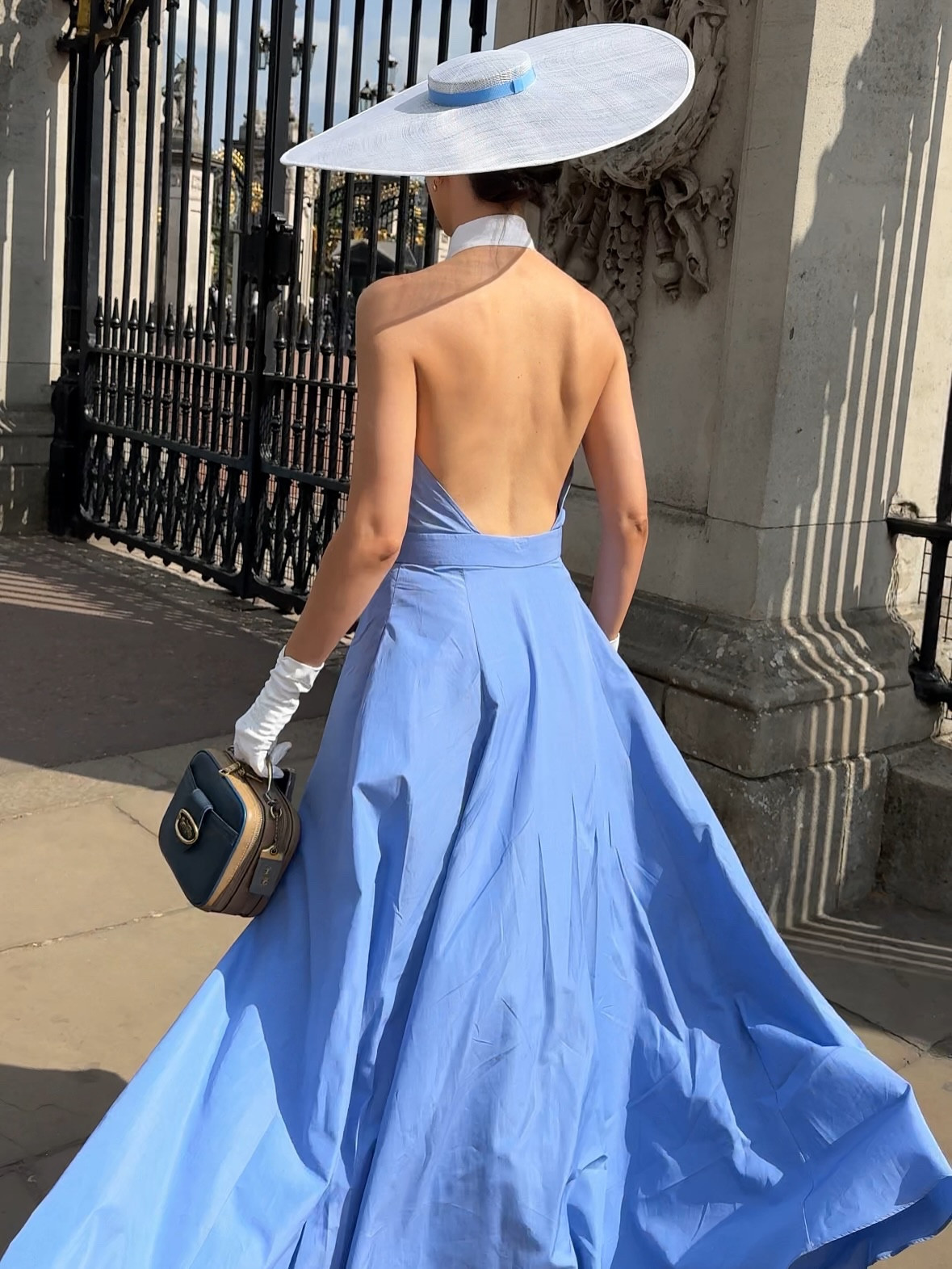 ROYAL BLUE 🩵🤍 Had the most beautiful day at the Royal Garden Party. Also…I think I live in this dress now. Please forward any mail on to it. 😆 This dress was an…INVESTMENT 🤑…a belated birthday present and pretty much the dress of my dreams…but I had my eye on some similar alternatives in case I couldn’t get it in time which I’ve linked below too. I’m wearing a size uk8. Perfect look for a wedding guest or race day/ladies day. The hat is DIY - I’ve posted the vid on how to make it too. 😘 #RalphsHamptons #LTKxRalphLauren

#LTKwedding