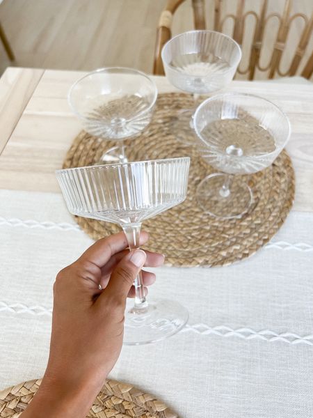 My favorite ribbed coupe cocktail glasses are on sale!

// glassware, cocktail glass, champagne glasses, coupe glasses, fluted glasses, fluted coupe glasses, drinkware, party glasses, dining room, kitchen

#LTKSeasonal #LTKFind #LTKstyletip #LTKunder50 #LTKunder100 #LTKwedding #LTKhome #LTKsalealert