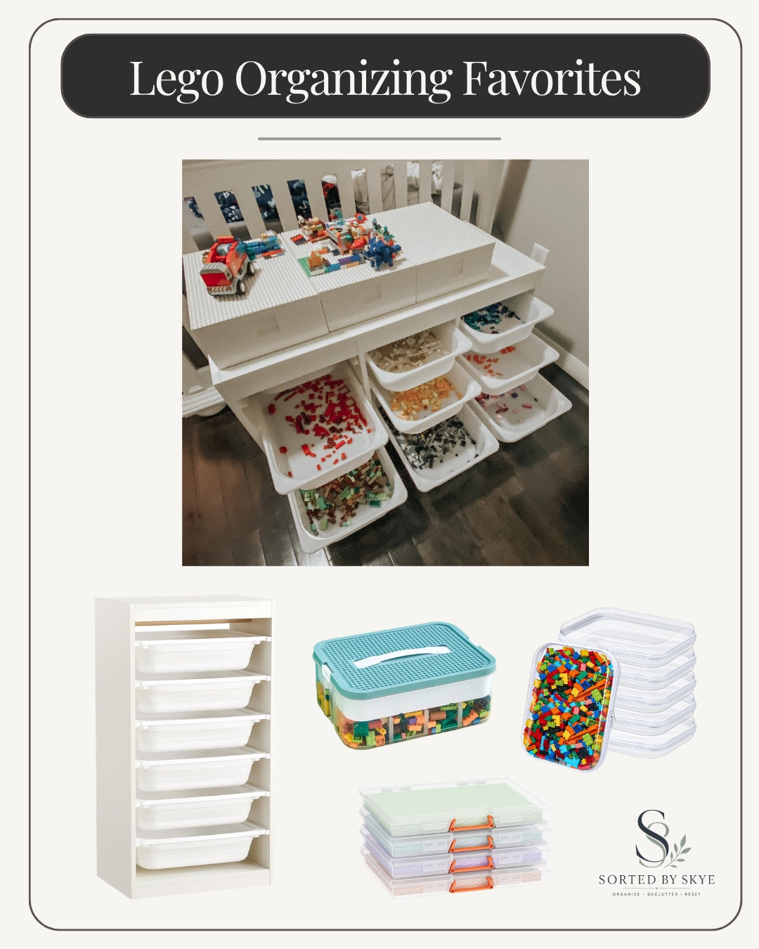 Tried and true Lego organizing systems from a mom who's kid's Lego collection exceeds 100,000 bricks!

#LTKHome #LTKKids #LTKmomlife