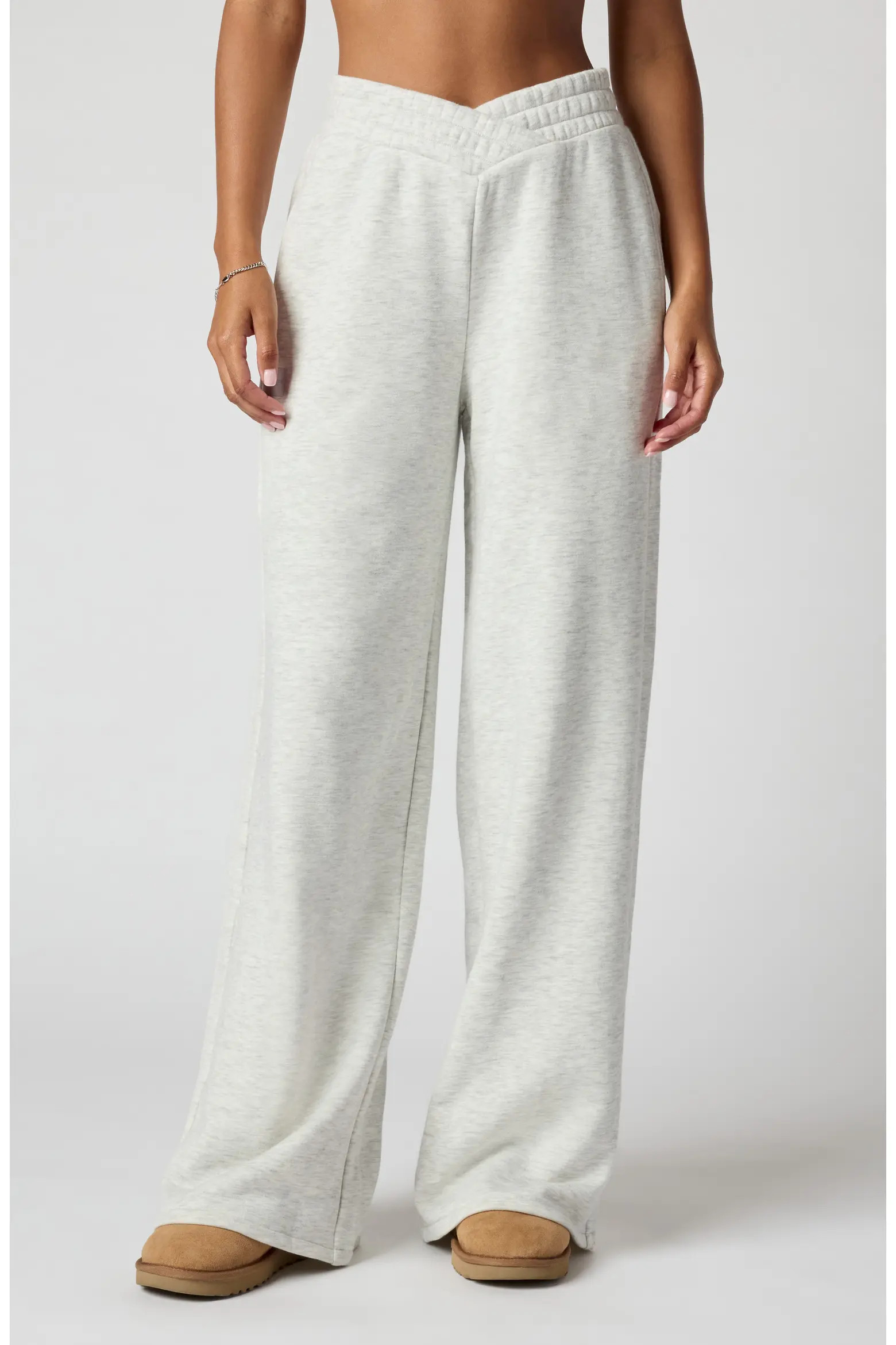 Florence by Mills Cozy Crush V Wide Leg Sweatpants (Women) | Nordstrom | Nordstrom