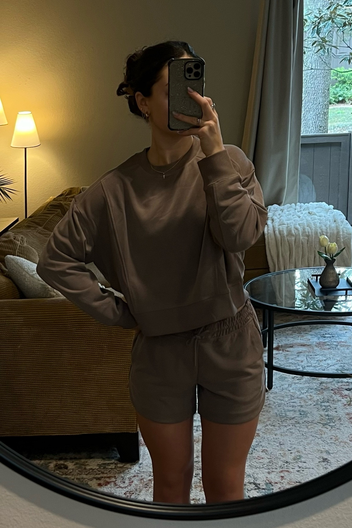 Comfy work from home ootd gifted from athleta! The perfect set for travel or working from home or just making comfy clothes look more elevated this spring. Wearing a small in top & bottom & im usually a 6 in bottoms!

#LTKTravel #LTKFindsUnder100 #LTKSpringSale