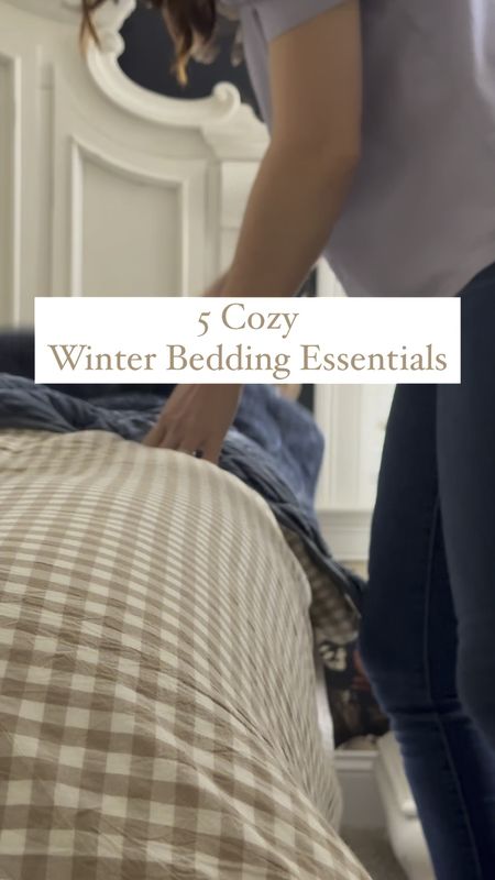 A cozy bed during the winter months is essential. Here’s what you need.

#LTKSeasonal #LTKVideo #LTKhome