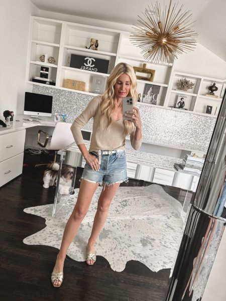 Style Tip : go up one size when shopping for shorts for the ideal fit! That's exactly what I did with these amazing denim shorts from Pistola and they fit like a glove!

#LTKStyleTip #LTKOver40 #LTKSeasonal