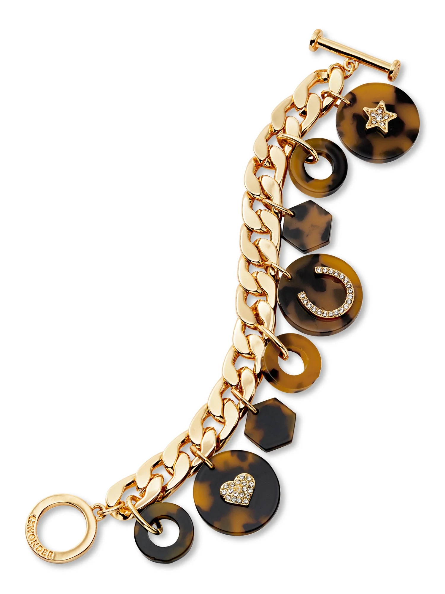C. Wonder Women’s Charm Link Bracelet - Walmart.com | Walmart (US)