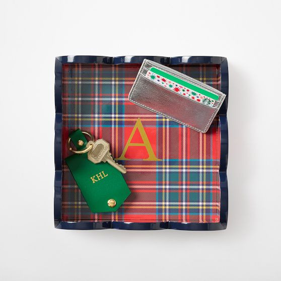 Scalloped Lacquer Mini Tray | Mark and Graham