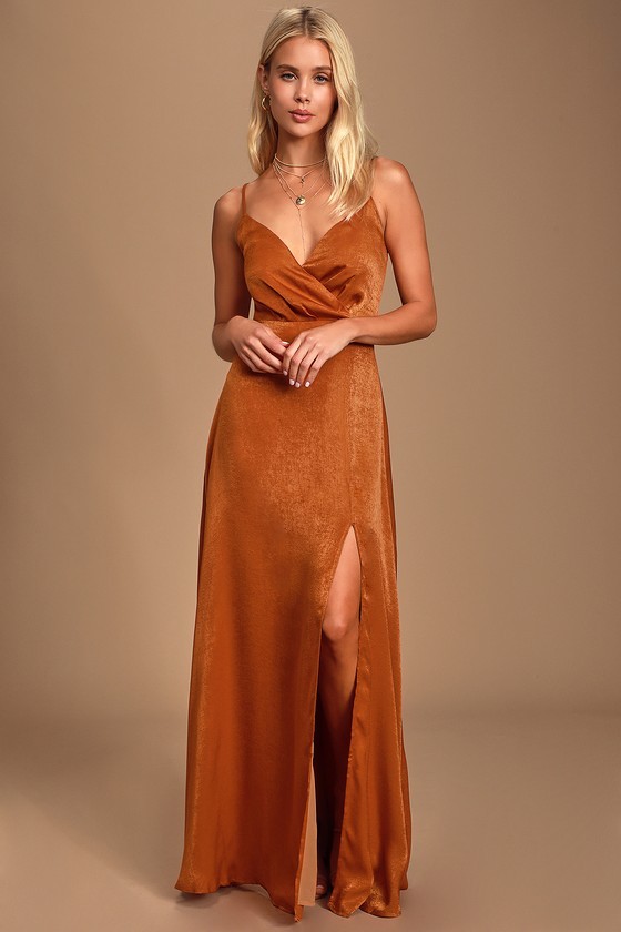 maxi dress outfit for wedding