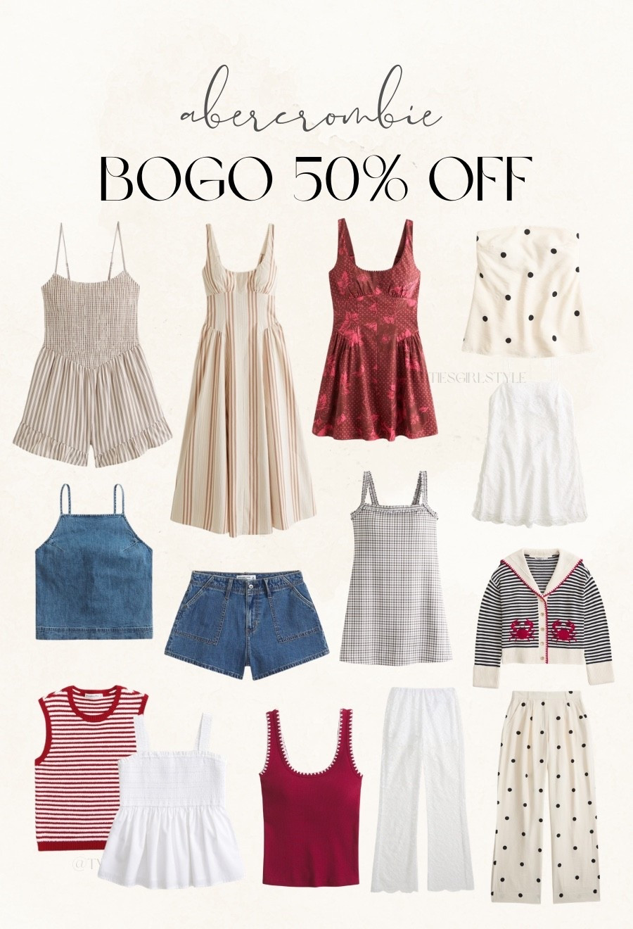 Abercrombie BOGO 50% off 🙌🏻🙌🏻

#LTKSeasonal #LTKootd