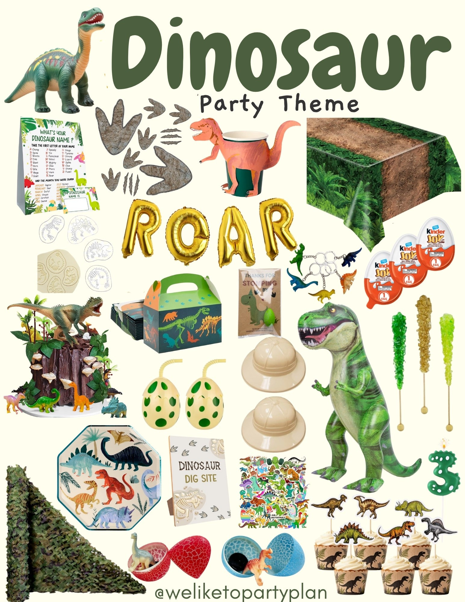 Let's Plan a Dinosaur Themed Party! 🦕💚🦖

#birthdaytheme #partyplanning #dinosaurs 

#LTKKids