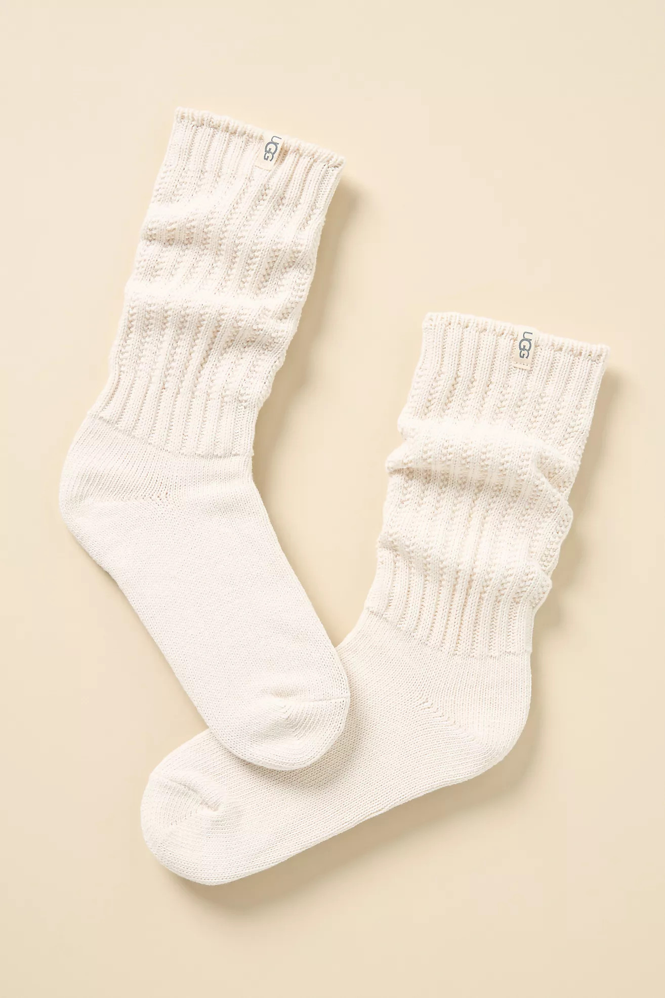 UGG® Tyla Slouchy Crew Socks | Anthropologie (US)