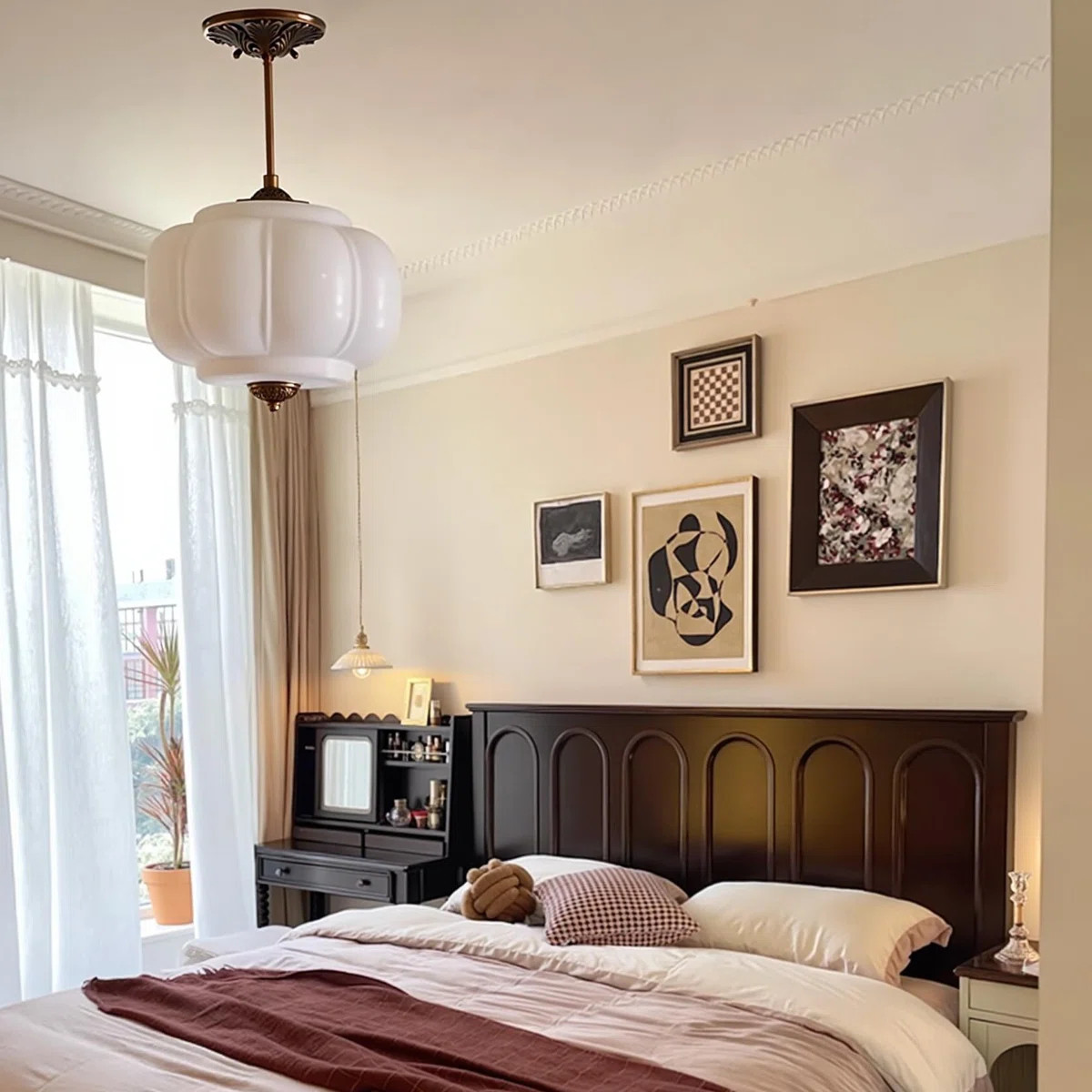 1-Light 14.96" Retro Pendant Light Lantern | Wayfair North America