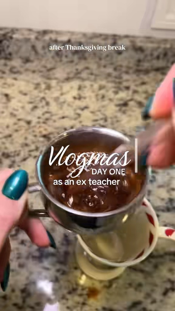 Vlogmas day 1 - life after teaching 

#LTKmorningroutine #LTKvlog #LTKdayinmylife