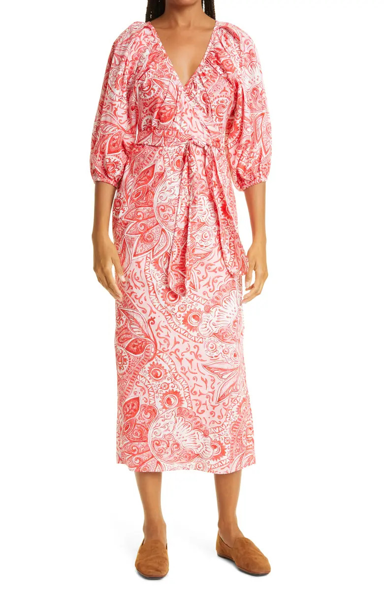 Mara Hoffman Fila Print Organic Cotton Dress | Nordstrom | Nordstrom