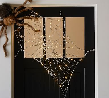 Lit Crystal Spider Web | Pottery Barn (US)