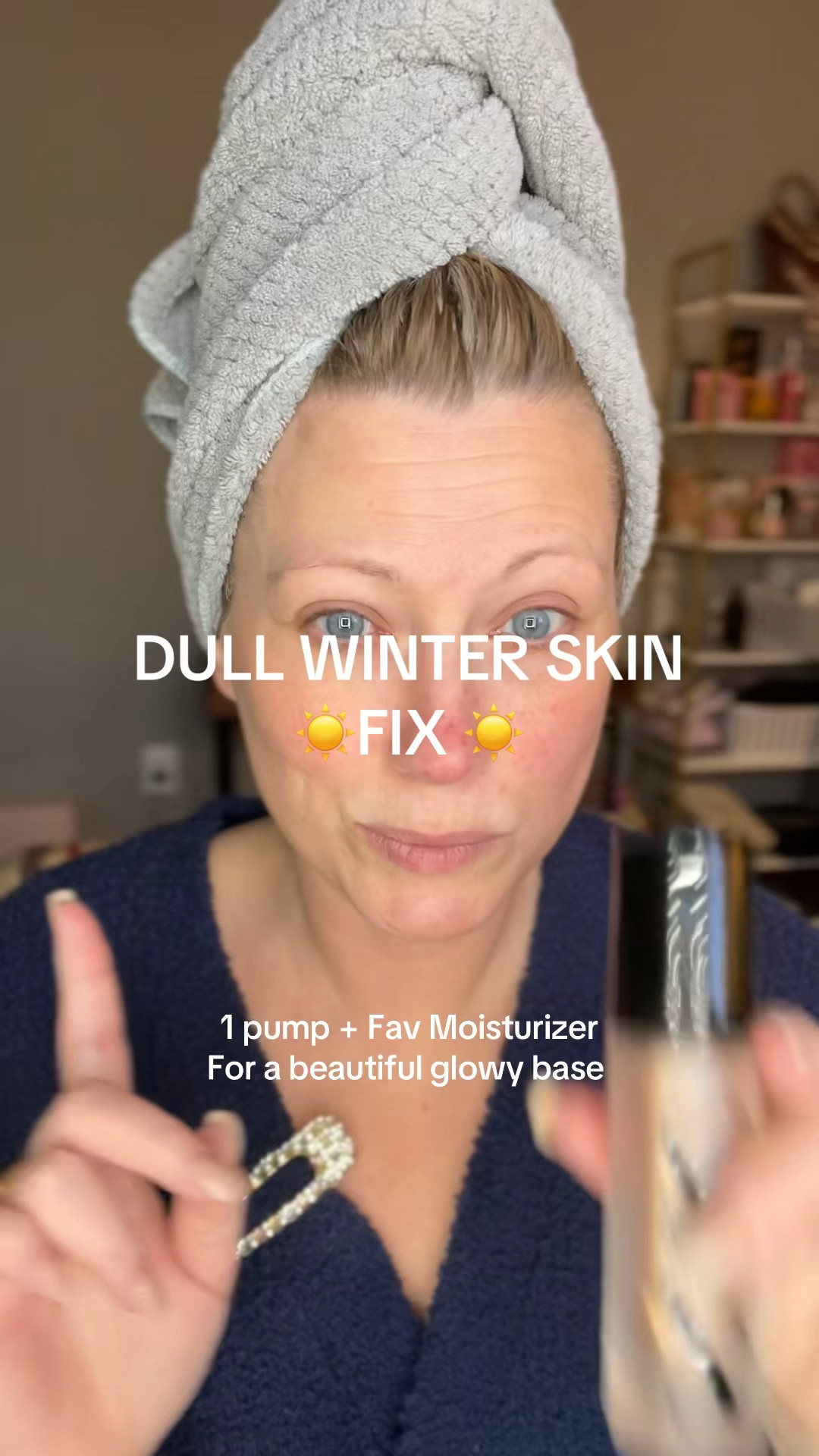 Dull winter skin fix!!! It is a perfect skin prep for dewy, glowy skin! Looove it!!! @Saie 

#LTKgrwm #LTKBeauty #LTKOver40