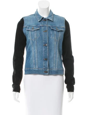 J Brand Contrast Denim Jacket | The Real Real, Inc.