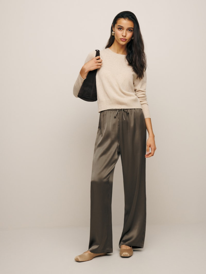 Olina Silk Pant | Reformation (Global)