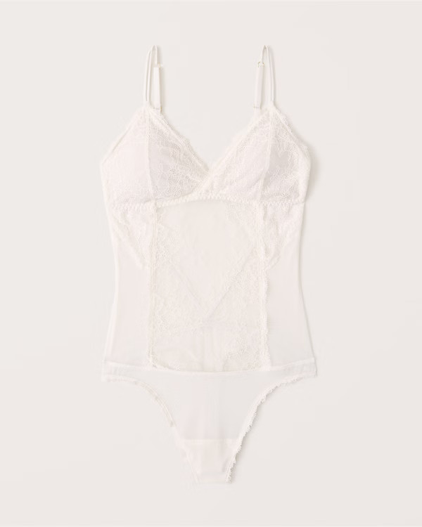 Vintage Lace Bodysuit | Abercrombie & Fitch (US)