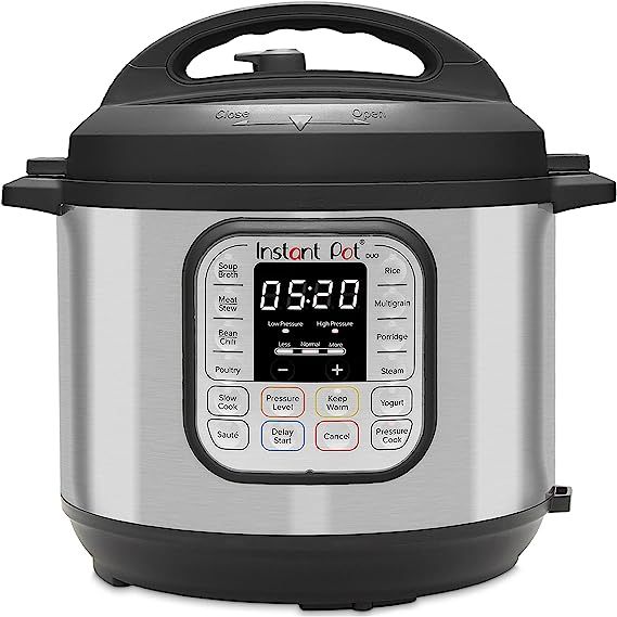 Instant Pot Duo 7-in-1 Electric Pressure Cooker, Slow Cooker, Rice Cooker, Steamer, Sauté, Yogur... | Amazon (US)
