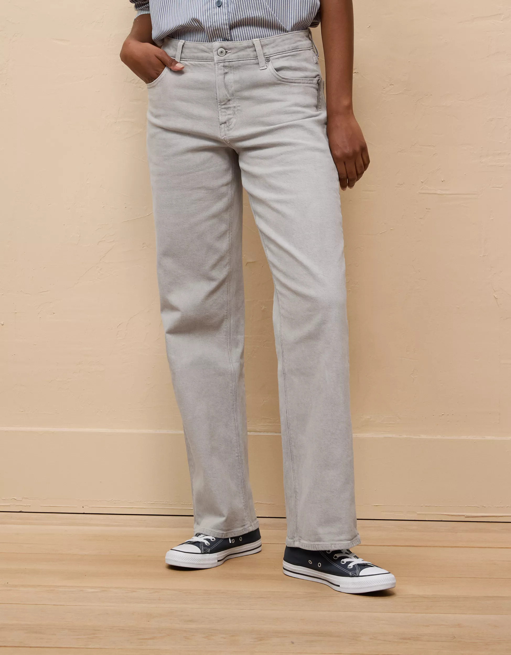 AE Stretch High-Waisted Stovepipe Jean | American Eagle Outfitters (US & CA)