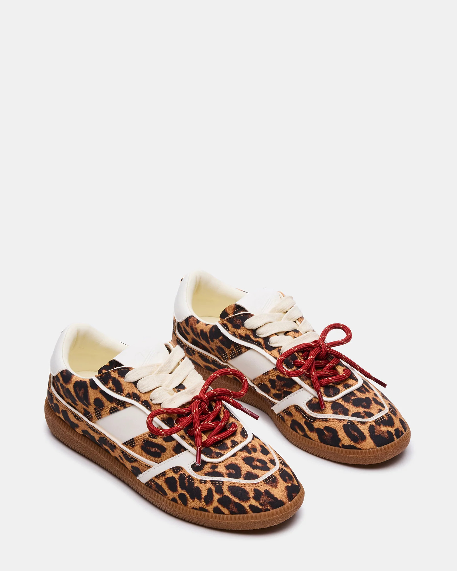 SPORTY Leopard Low-Top Lace-Up Women's Sneaker | Steve Madden (US)