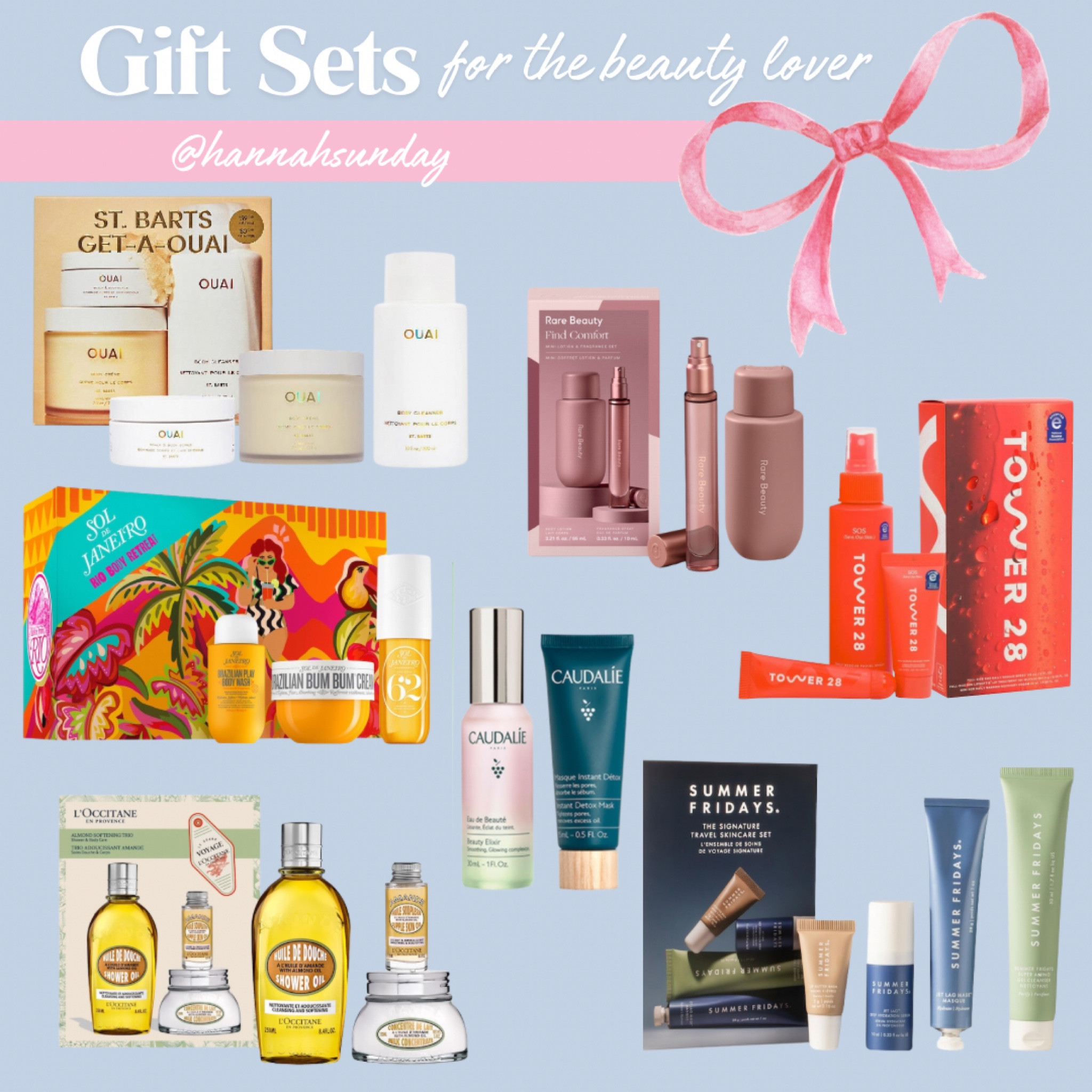 gift sets that any beauty lover is sure to love! 

Gift guide, gift guide for her, gift guide for the girl that has everythingg

#LTKHoliday #LTKGiftGuide #LTKBeauty