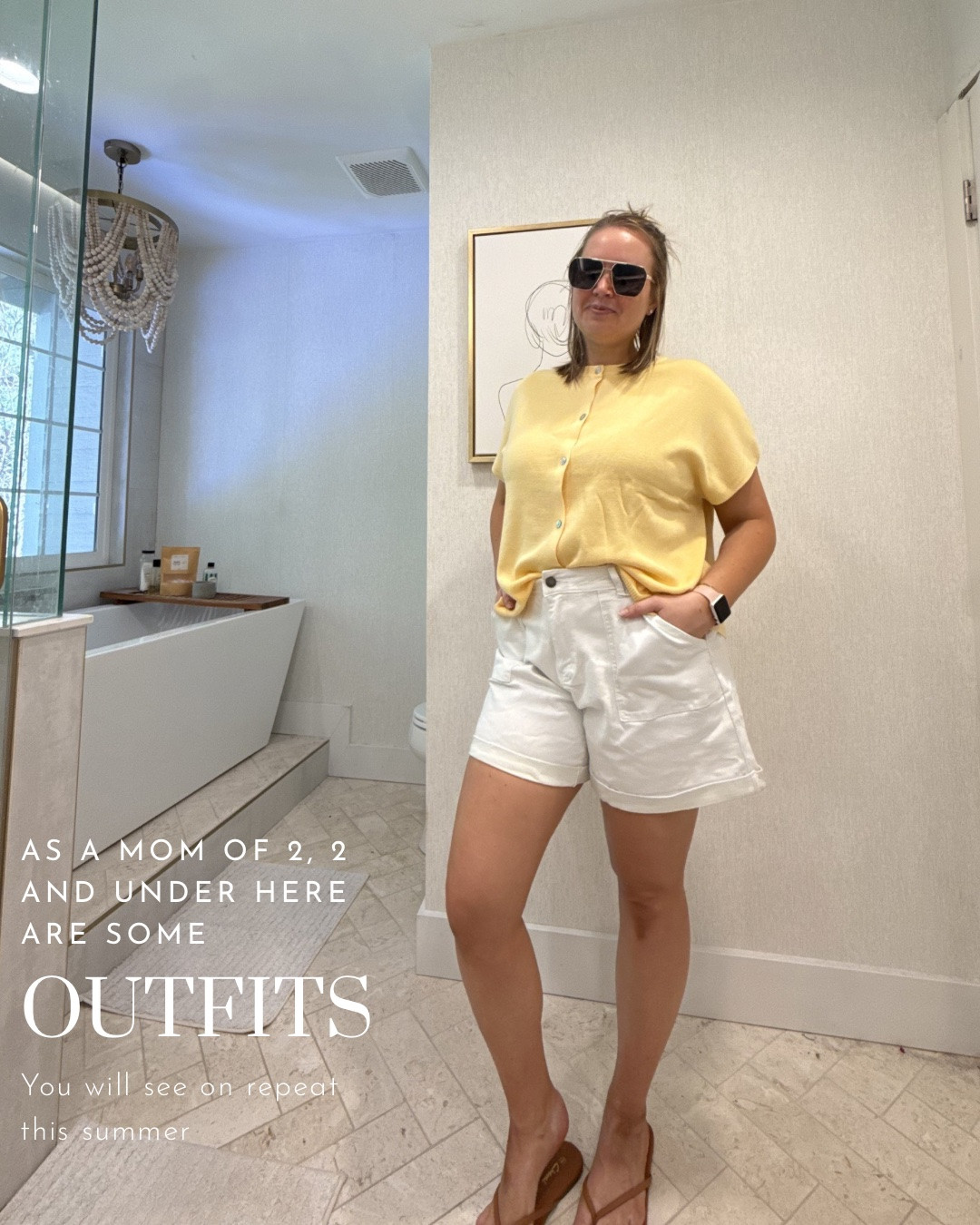 As a mom of 2, 2 and under who is trying to regain her confidence here are outfits that you will be seeing on repeat this summer 💛🍒🎀🍉

#LTKmomlife #LTKootd #LTKSeasonal