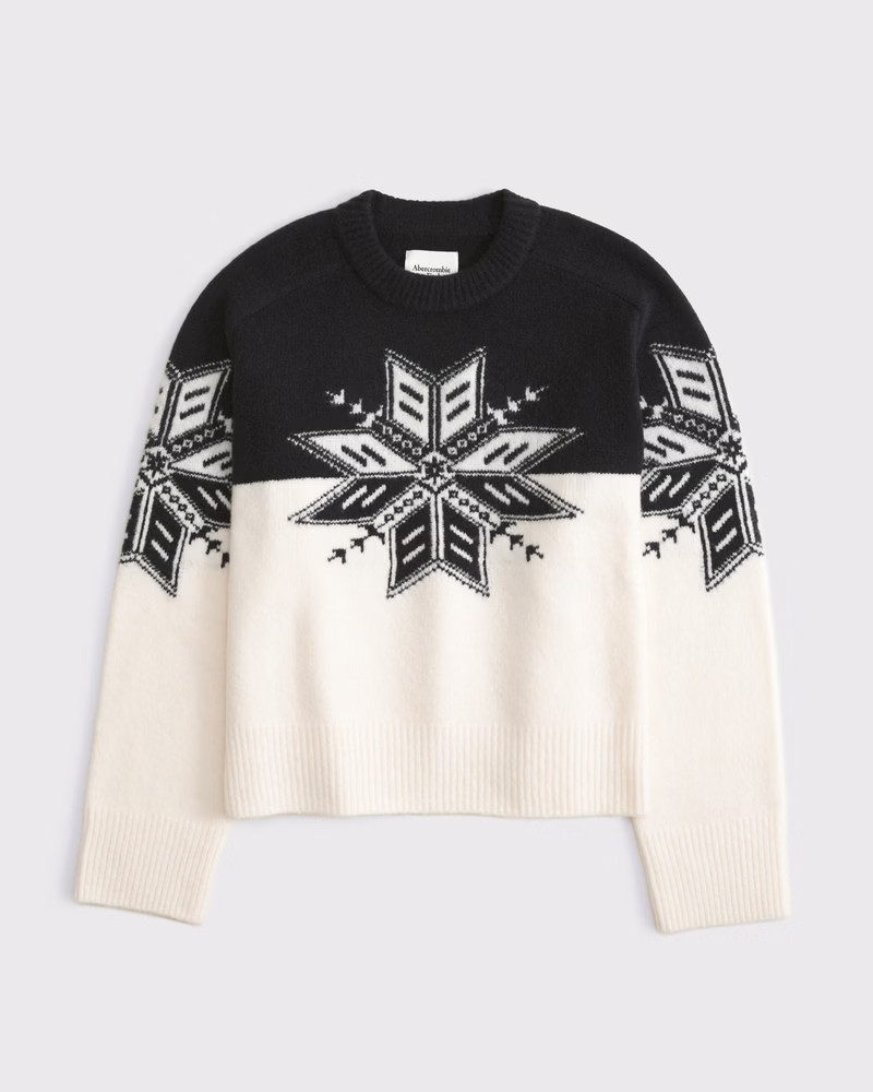 The A&F Madeline Crew Sweater | Abercrombie & Fitch (US)