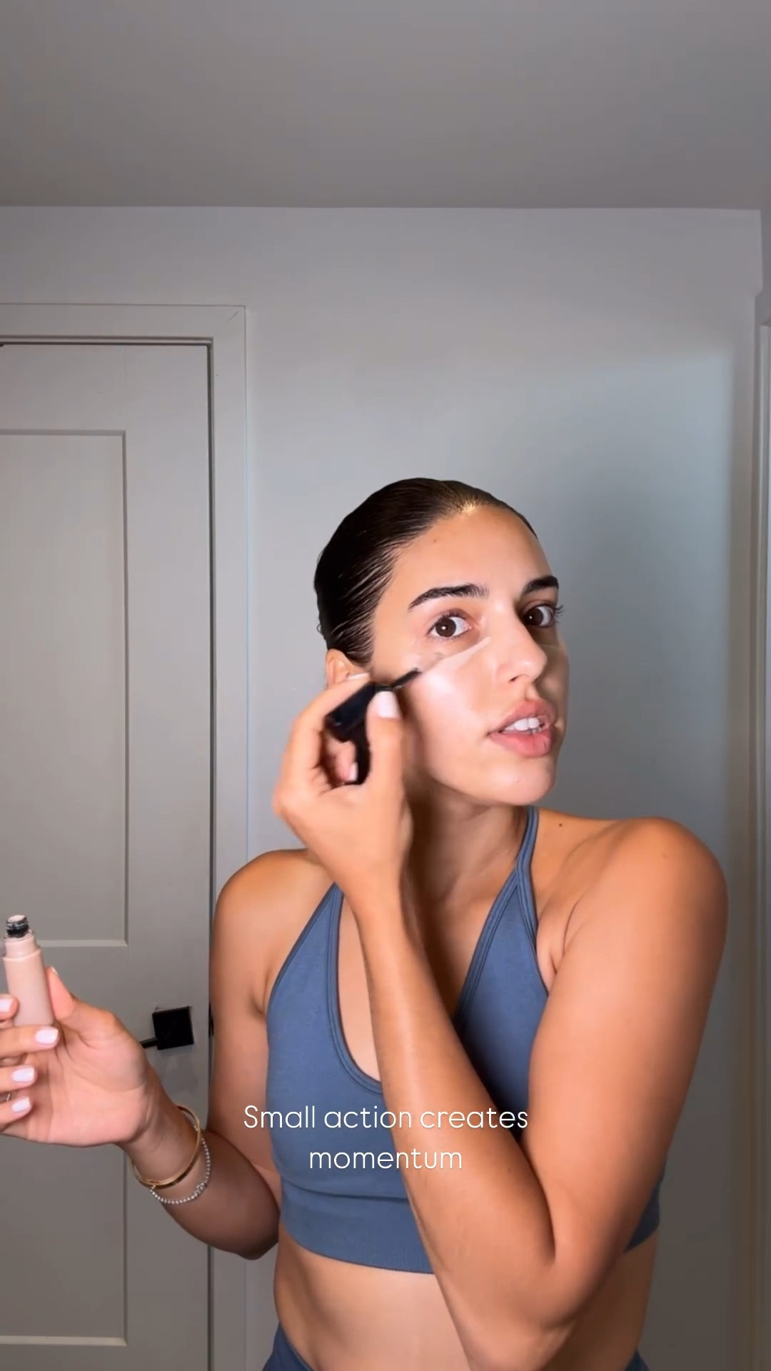 Concealer, brush, and skincare ♥️