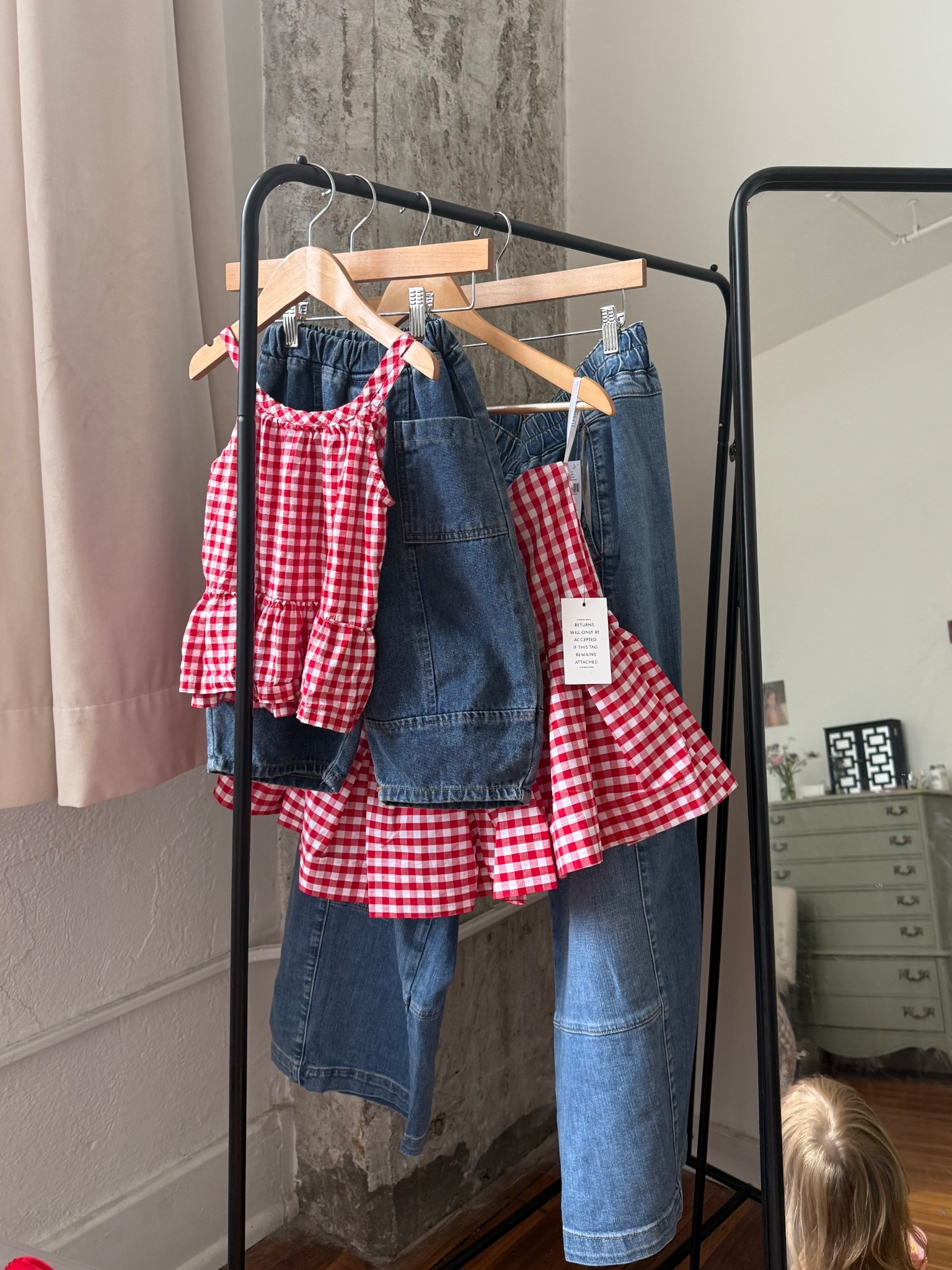 Mom and me matching! 