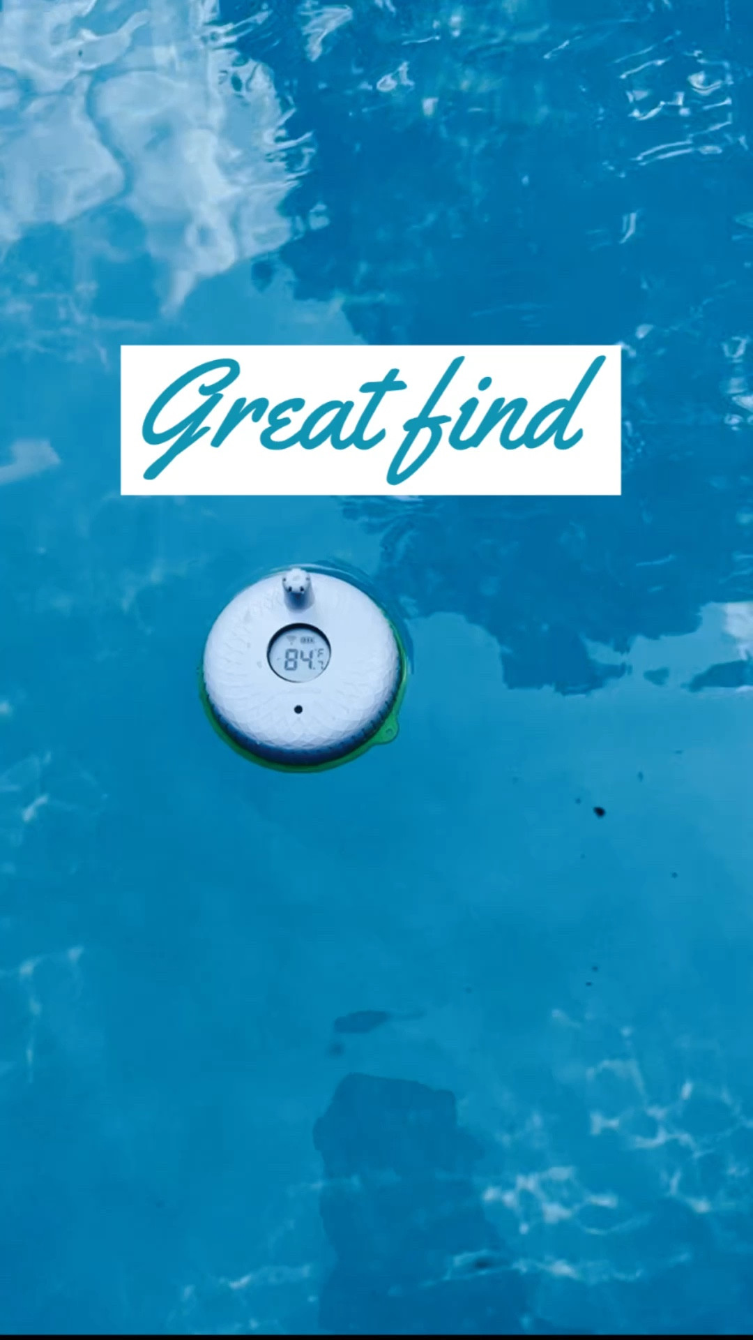 Floating Pool Thermometer Digital with IBS-M2 Wi-Fi Gateway Combo, Wireless Swimming Pool Thermometer Set, Easy Reading, Digital Pool Thermometer for Swimming Pools

#LTKfamily #LTKVideo #LTKhome