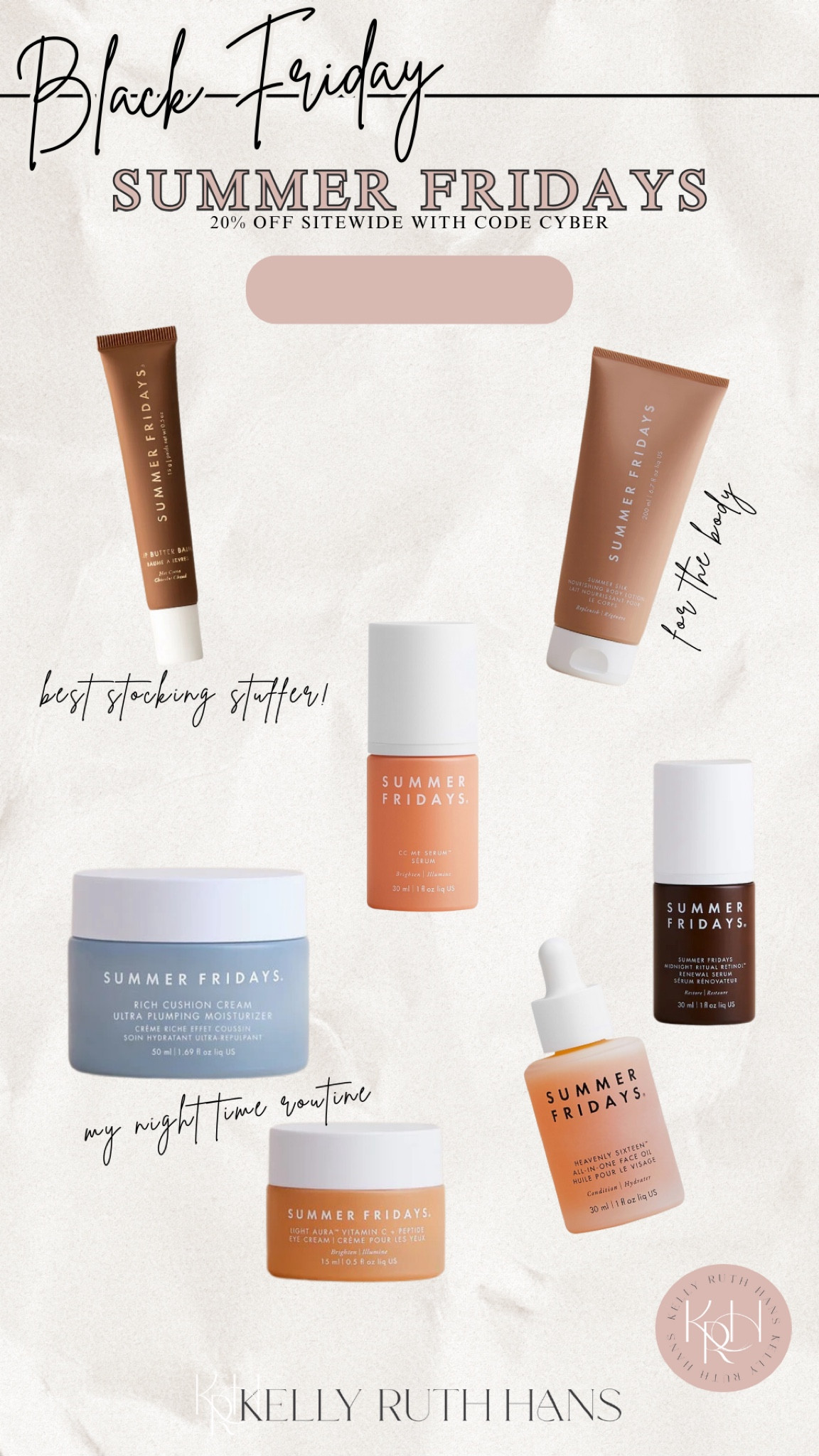 Summer Fridays Black Friday deals

#LTKGiftGuide #LTKCyberWeek #LTKHoliday