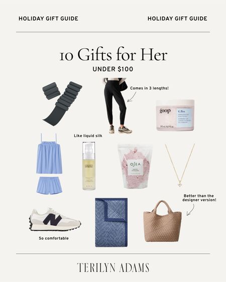 Gifts for her under $100! Great for your mom, mother-in-law, sister or sister-in-law  

#LTKGiftGuide #LTKfindsunder100