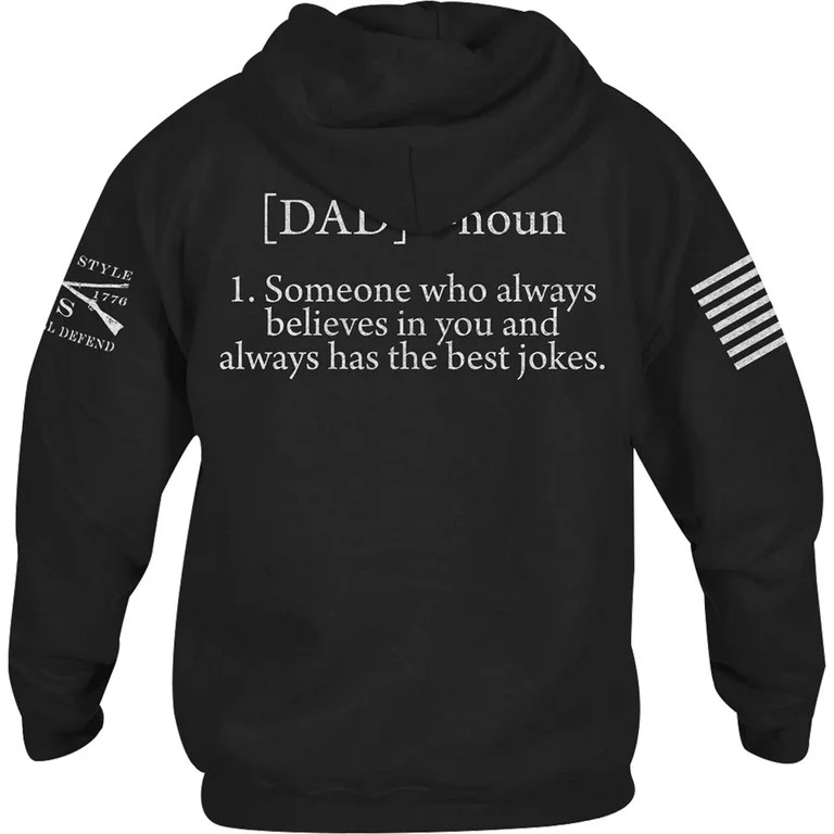 Grunt Style Dad Defined Pullover Hoodie - 4XL - Black | Walmart (US)