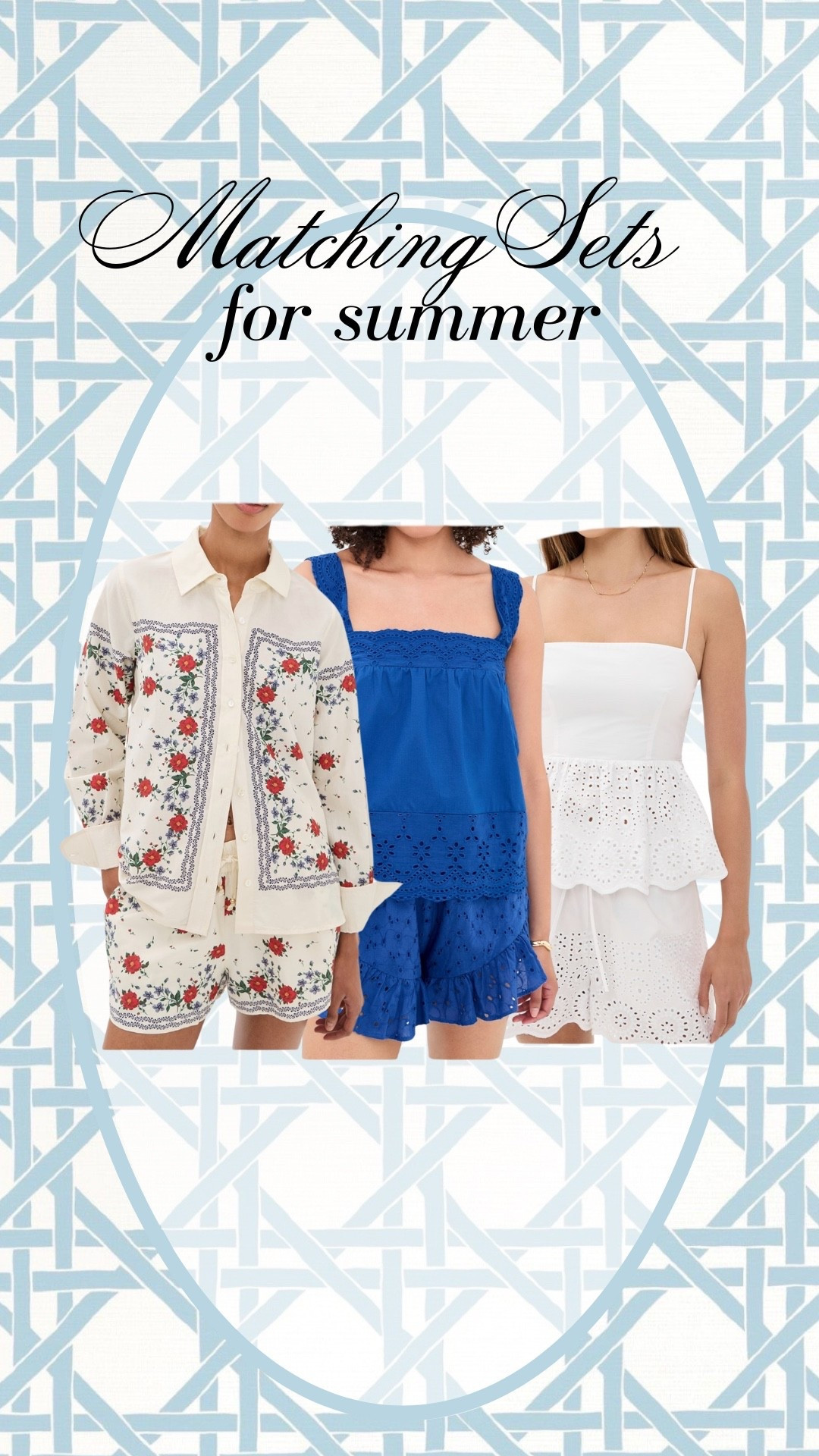 Cute matching sets for summer!
