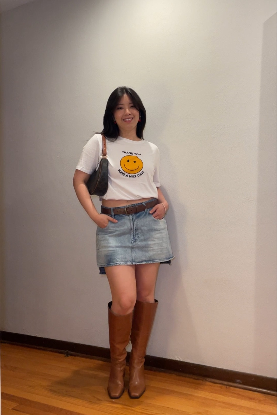 Graphic tee with denim mini skirt! I love this look mostly cause you can do with any tee and denim skirt you have in your closet! 

Summer outfit, Summer fashion 2024, summer styles, summer outfits, cute outfit ideas, long skirt, baggy jeans, casual style, denim skirt, style content creator, transitional outfits, sezane, outfit reels, late spring outfits, spring style #ootds #springfashion #summeroutfitideas #summeroutfitinspo #springoutfitideas #springstyles #summerstyle #summeroutfits #outfitsoftheweek #outfitreels #casualstyle #transitionalstyle #baggyjeans #easystyles #vacationstyle #vacationoutfit

#LTKStyleTip #LTKSaleAlert #LTKSeasonal